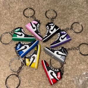 30 Mini Air Jordan 1 Retro High OG Sneaker Keychain
